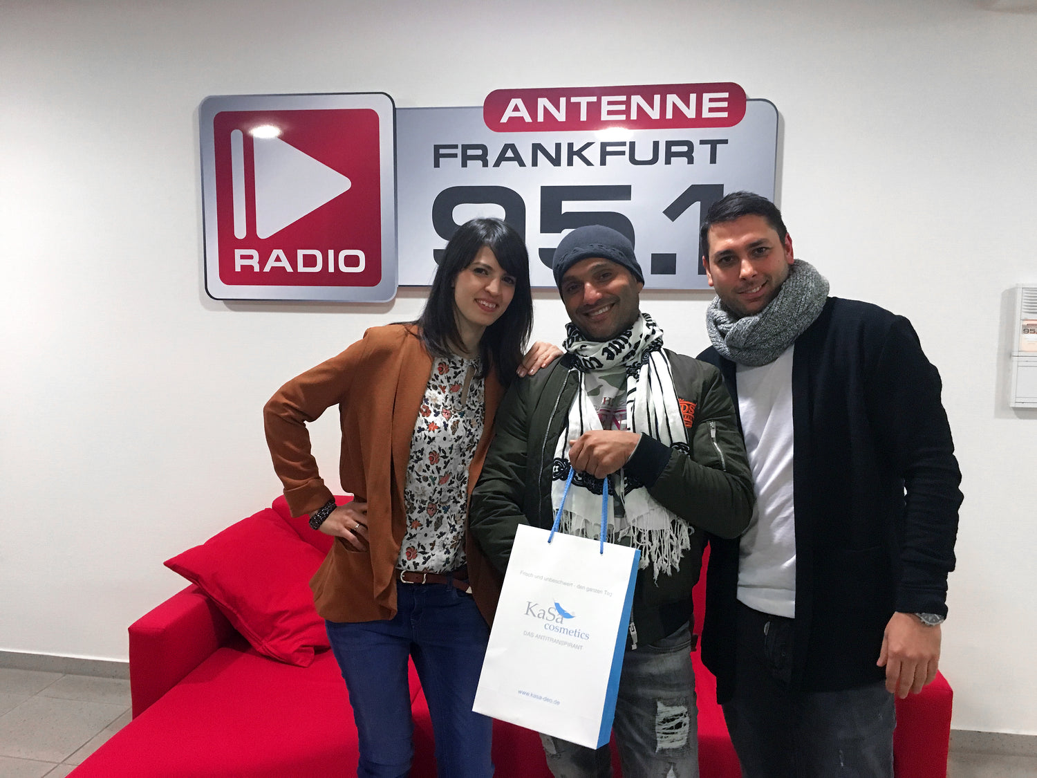 Zu Gast bei Antenne Frankfurt 95.1